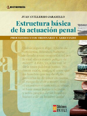 cover image of Estructura básica de la actuación penal